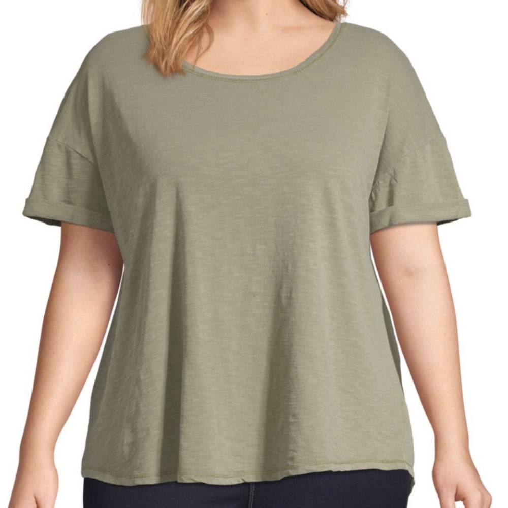 Rolled Sleeve T-Shirt